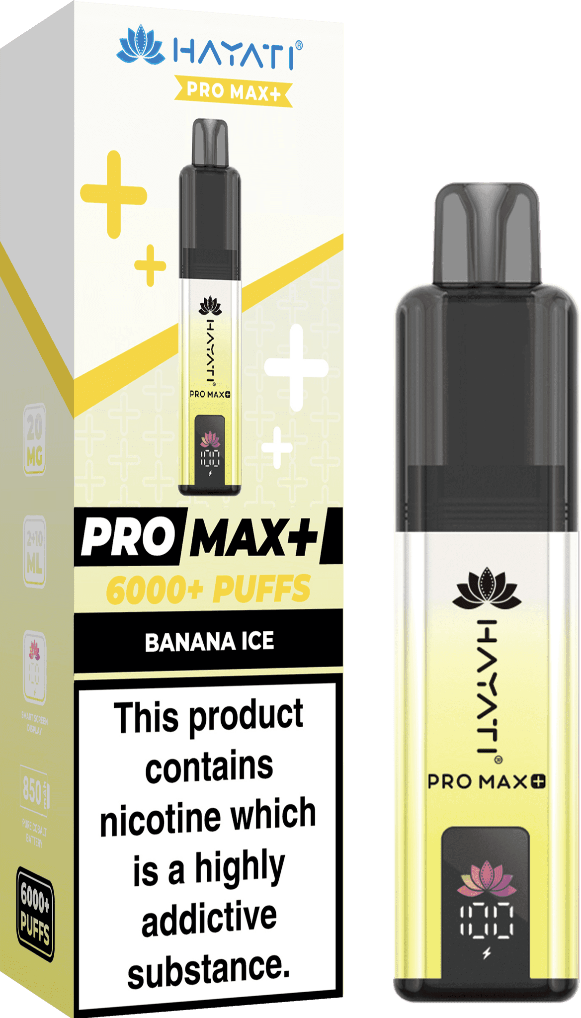 Hayati pro max+ 6000 vape kit