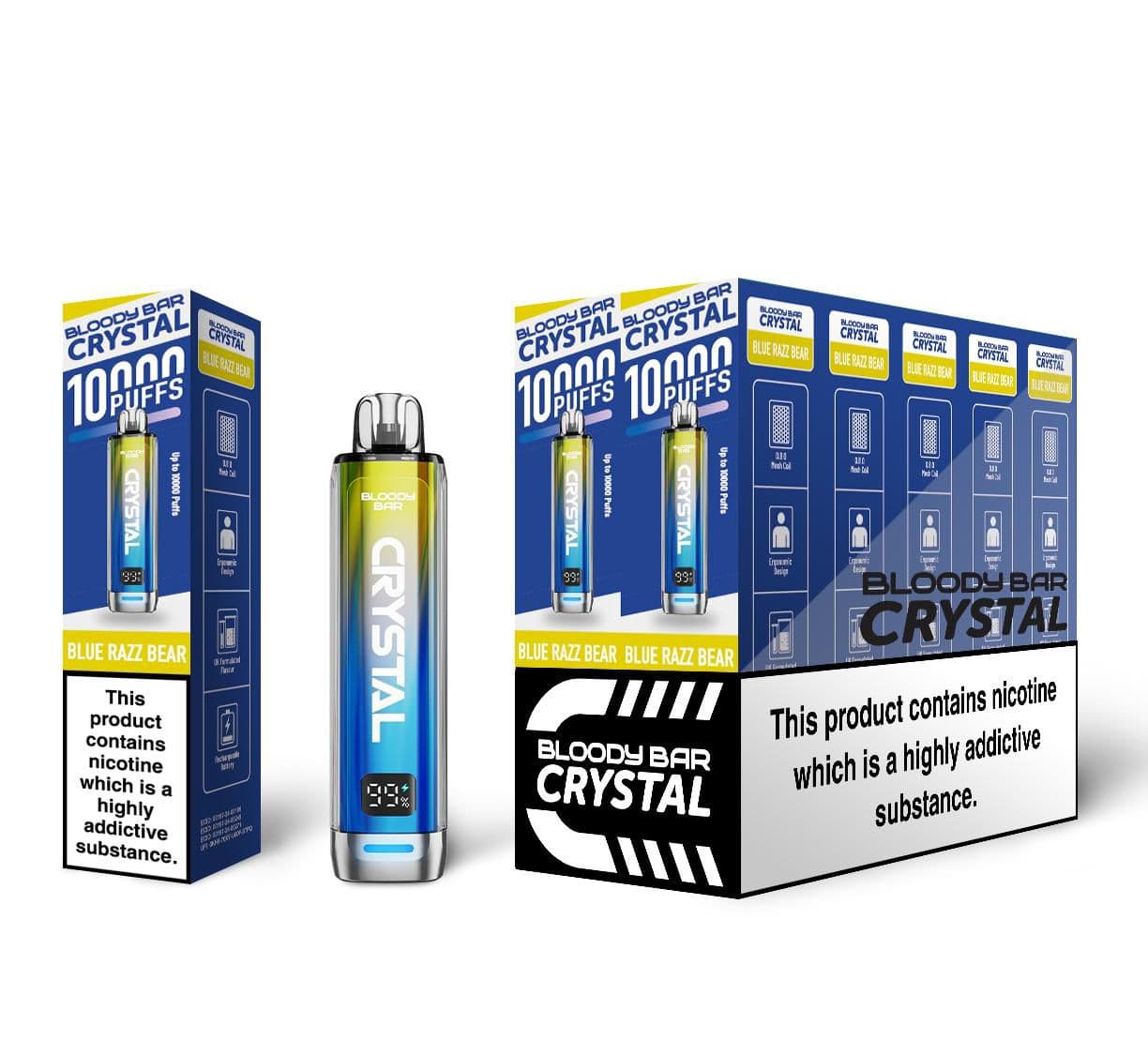 Bloody bar crystal 10000 prefilled pod kit