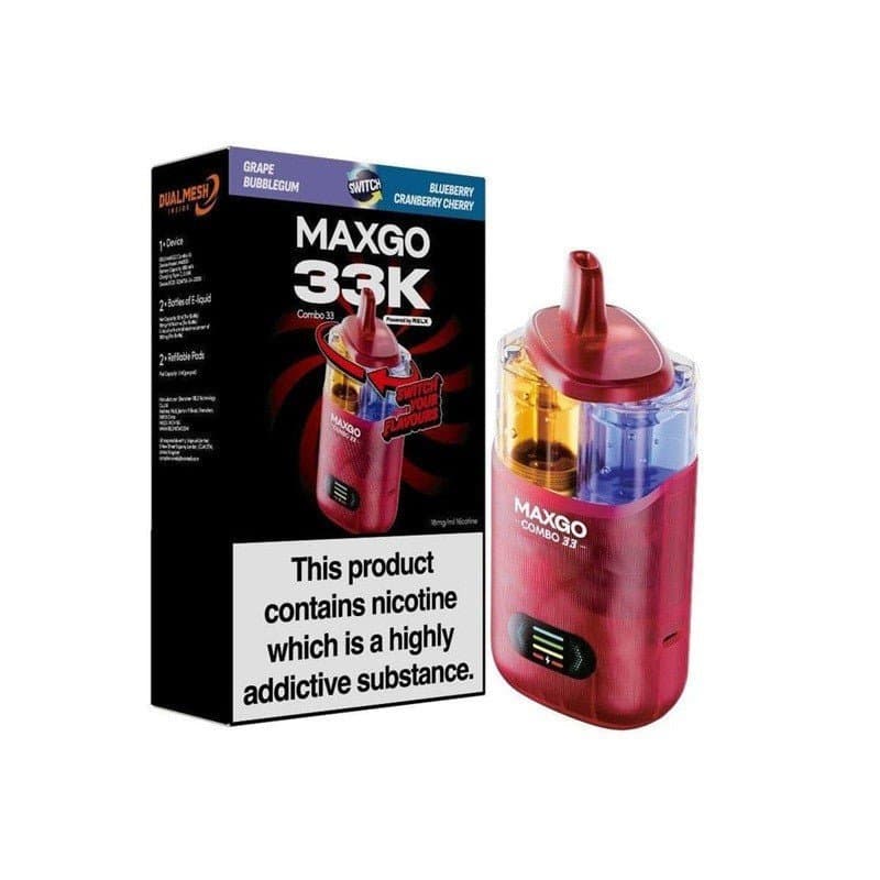 Relx maxgo 33k prefilled pod vape kit