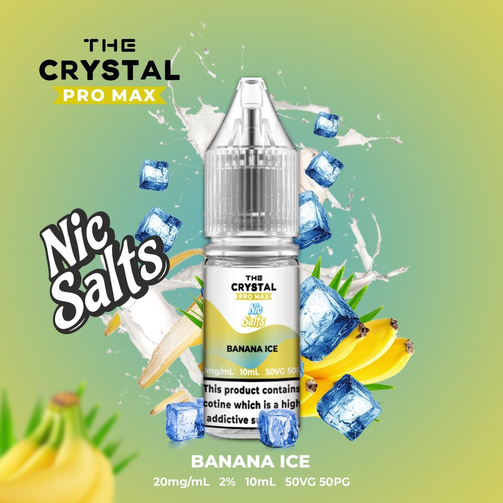 The crystal pro max hayati nic salts 10ml